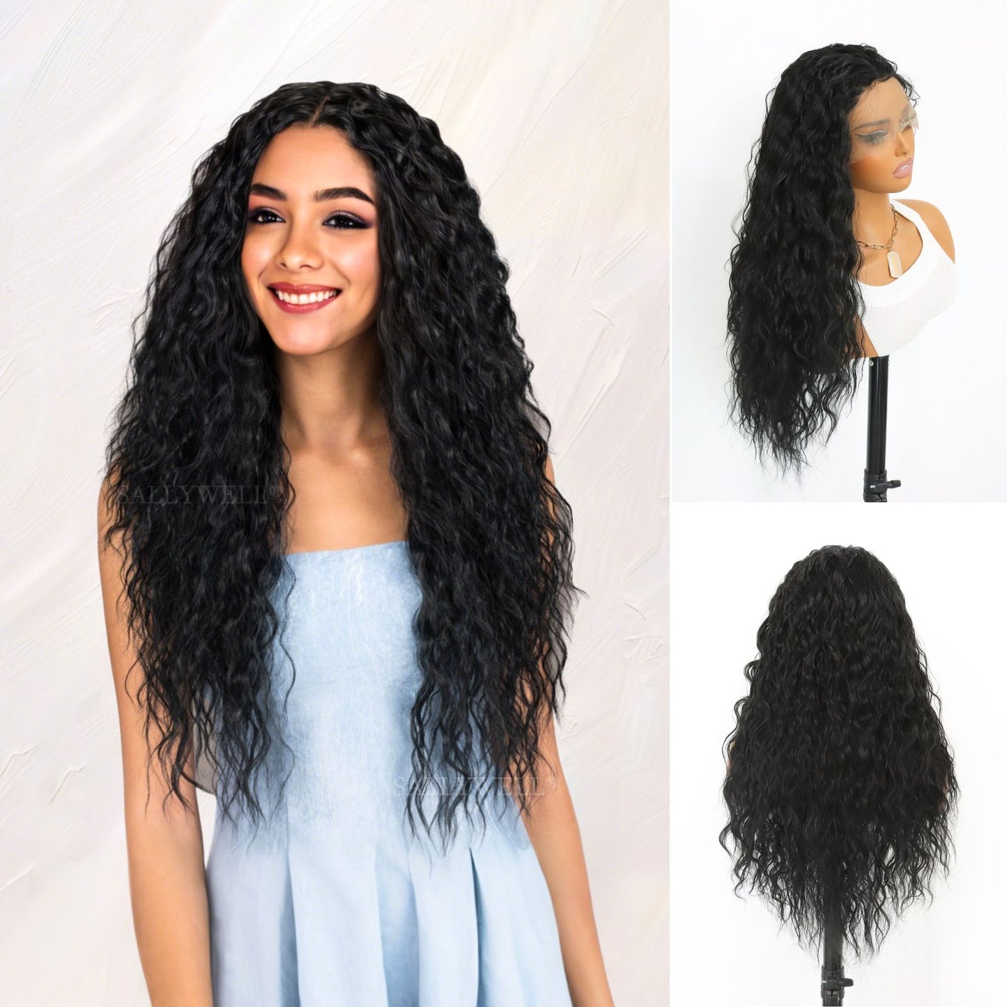 Curly Wavy  13x4 for Women Daily Use 28 Inch